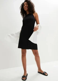 Damen bonprix Bekleidung·Röcke|Basics|Jerseykleid aus fließendem Lyocell-Mix