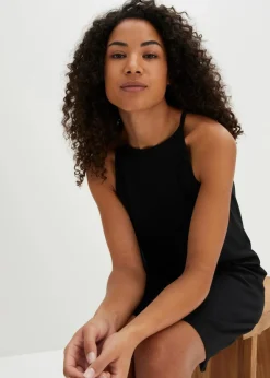 Damen bonprix Bekleidung·Röcke|Basics|Jerseykleid aus fließendem Lyocell-Mix