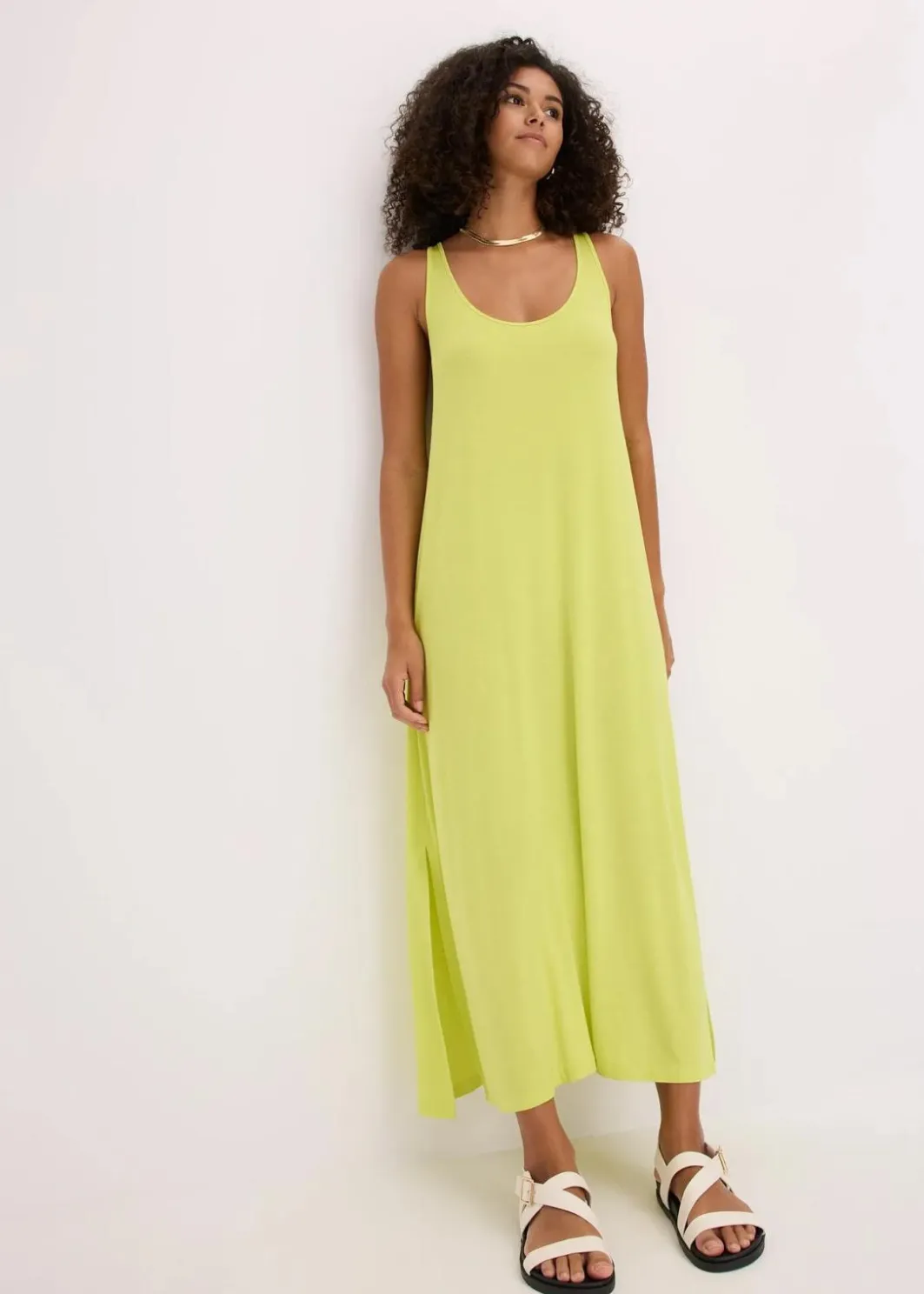 Clearance Jerseykleid aus fließender Viskose Damen Nachhaltigere Materialien|Kleider