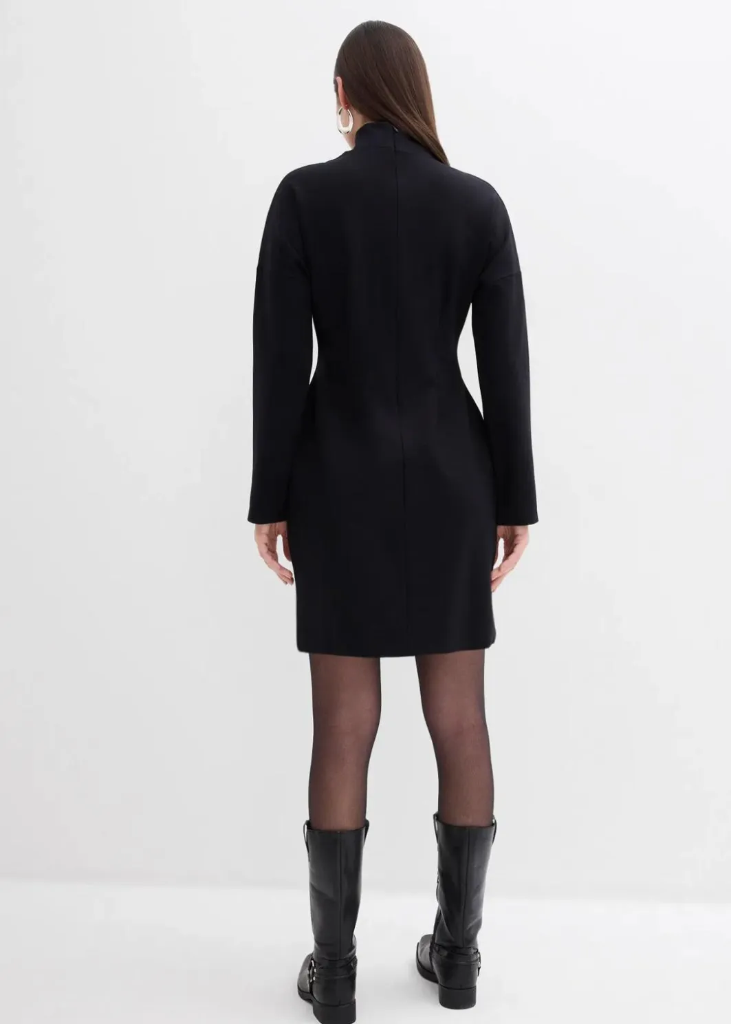 Discount Jerseykleid aus Punto di Roma Damen Bekleidung·Pullover & Strickjacken|Kleider