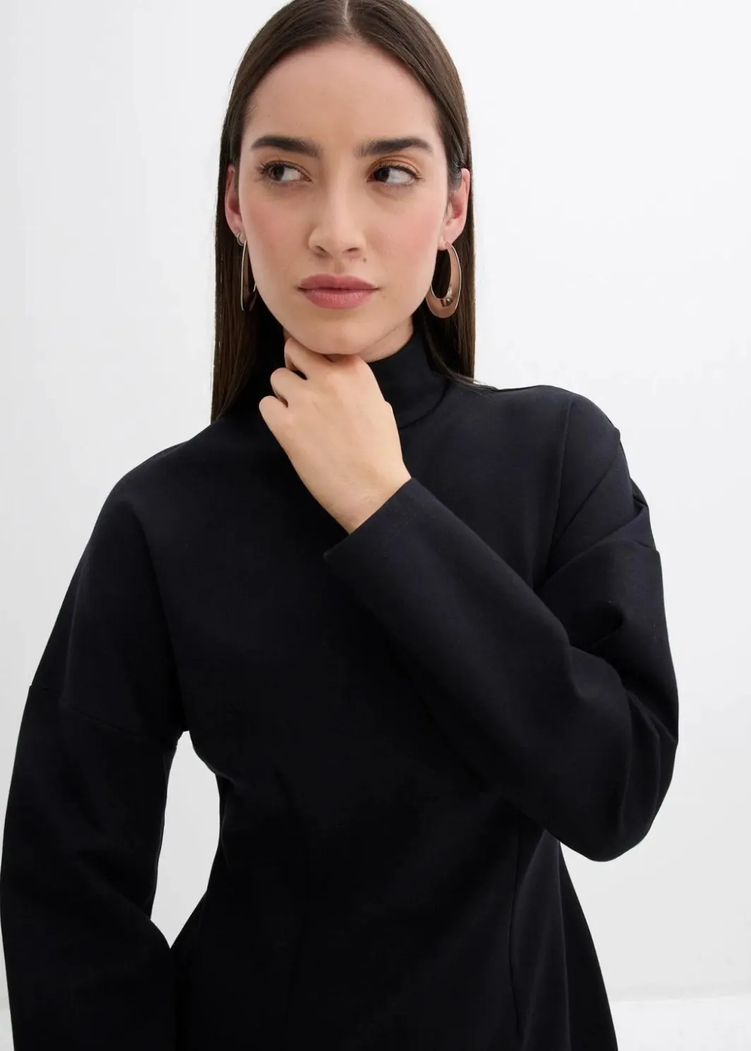 Discount Jerseykleid aus Punto di Roma Damen Bekleidung·Pullover & Strickjacken|Kleider