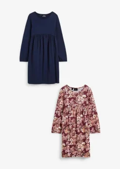 New Jerseykleid aus reiner Baumwolle (2er Pack) Kinder Mädchen 9-16 Jahre·Mehrfachpacks|Mädchen 9-16 Jahre·Kleider & Jumpsuits