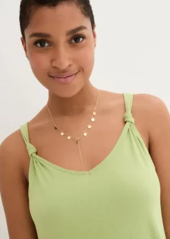 Damen bonprix Kleider|Nachhaltigere Materialien|Jerseykleid aus reiner Baumwolle