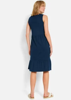 Damen bonprix Nachhaltigere Materialien|Kleider|Jerseykleid aus reiner Baumwolle