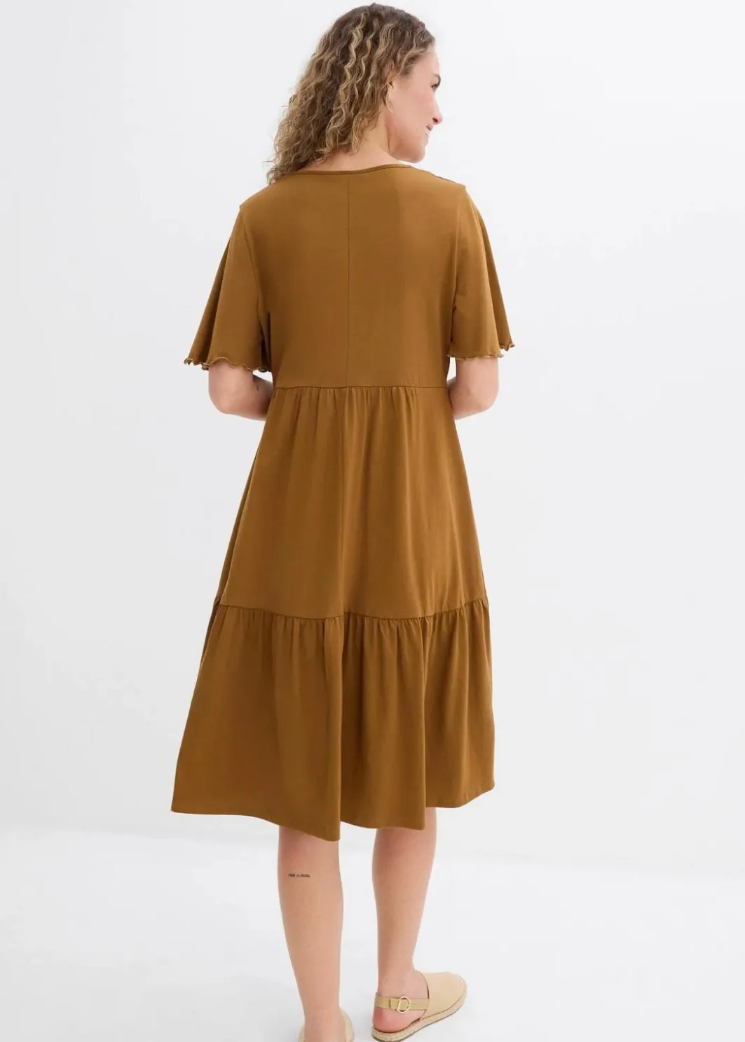 New Jerseykleid aus reiner Baumwolle Damen Nachhaltigere Materialien|Kleider