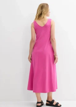Damen bonprix Nachhaltigere Materialien|Kleider|Jerseykleid aus reiner Baumwolle