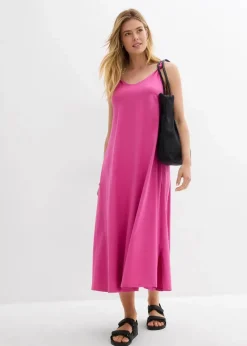 Damen bonprix Nachhaltigere Materialien|Kleider|Jerseykleid aus reiner Baumwolle