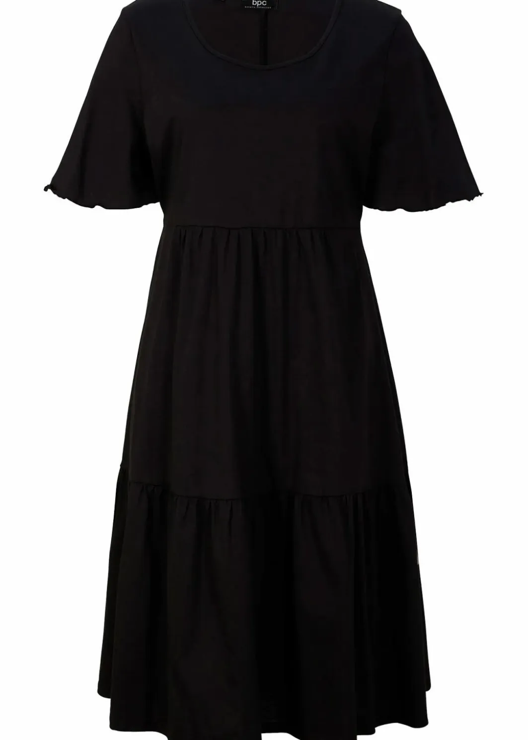 Damen bonprix Bekleidung·Pullover & Strickjacken|Kleider|Jerseykleid aus reiner Baumwolle