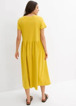 Hot Jersey-Kleid aus reiner Bio-Baumwolle Damen Kleider|Bekleidung·Pullover & Strickjacken