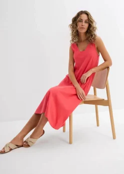 Online Jerseykleid aus reiner Bio-Baumwolle Damen Nachhaltigere Materialien|Kleider