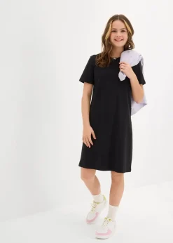 New Jerseykleid aus reiner Bio-Baumwolle Kinder Mädchen 9-16 Jahre·Kleider & Jumpsuits|Mädchen 2-8 Jahre·Nachhaltigere Materialien