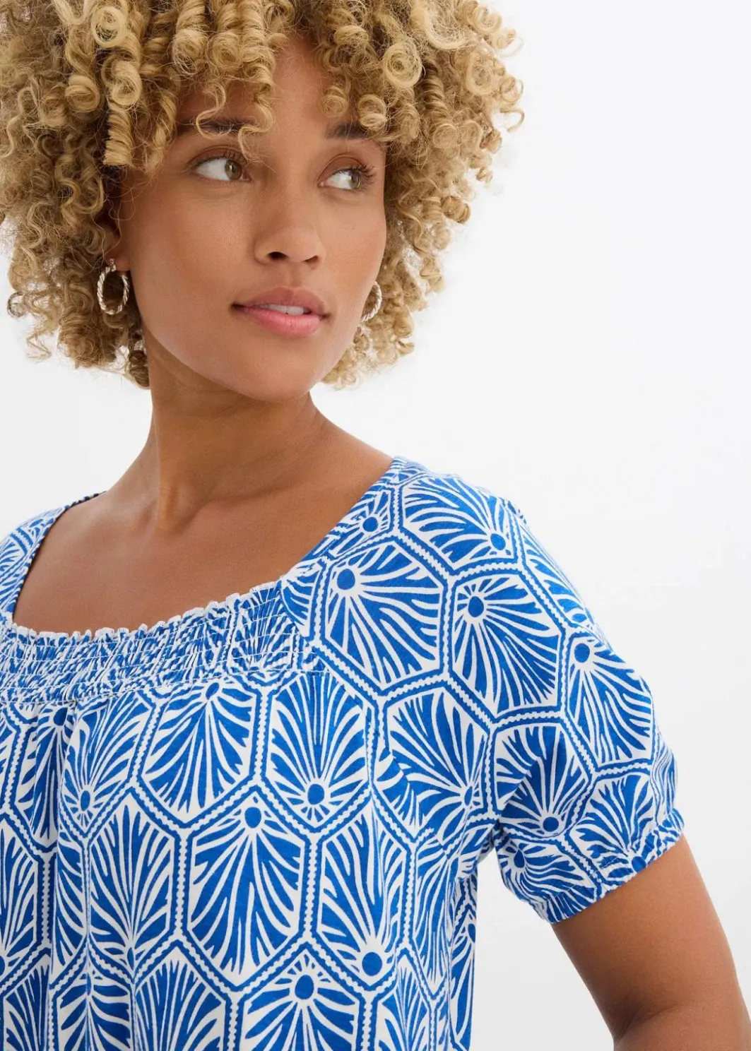 Damen bonprix Kleider|Bekleidung·Pullover & Strickjacken|Jerseykleid aus reiner Bio-Baumwolle