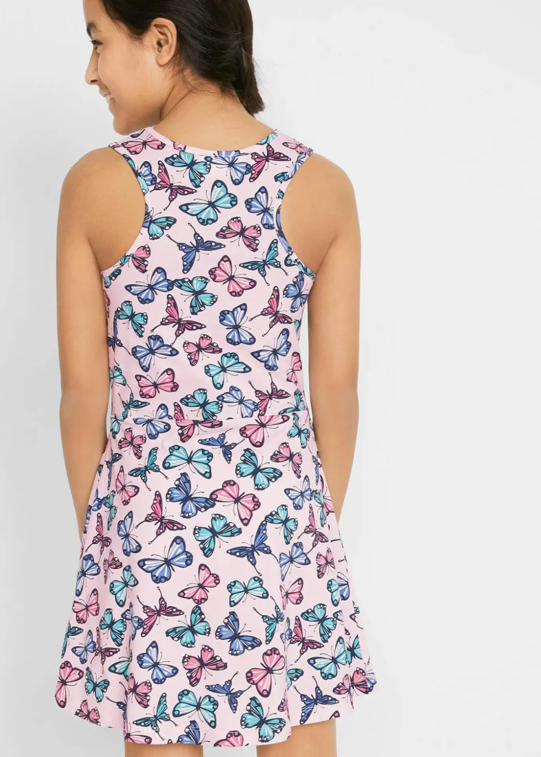 Outlet Jerseykleid aus reiner Bio-Baumwolle Kinder Mädchen 9-16 Jahre·Kleider & Jumpsuits|Mädchen 2-8 Jahre·Nachhaltigere Materialien