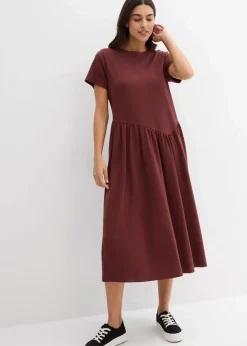 Hot Jersey-Kleid aus reiner Bio-Baumwolle Damen Bekleidung·Pullover & Strickjacken|Kleider
