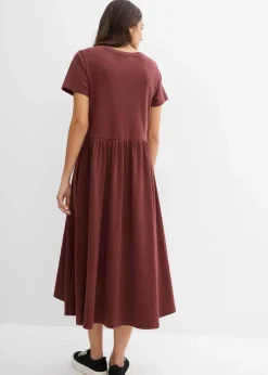 Hot Jersey-Kleid aus reiner Bio-Baumwolle Damen Bekleidung·Pullover & Strickjacken|Kleider