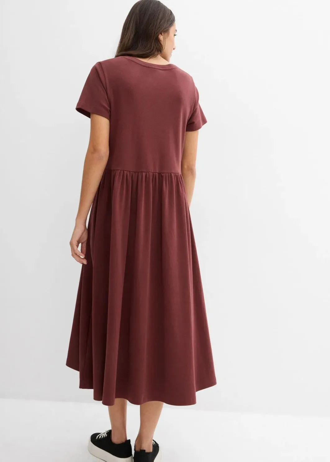 Hot Jersey-Kleid aus reiner Bio-Baumwolle Damen Bekleidung·Pullover & Strickjacken|Kleider