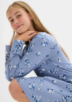 Jerseykleid aus reiner Bio-Baumwolle Kinder Mädchen 2-8 Jahre·Nachhaltigere Materialien|Mädchen 9-16 Jahre·Nachhaltigere Materialien