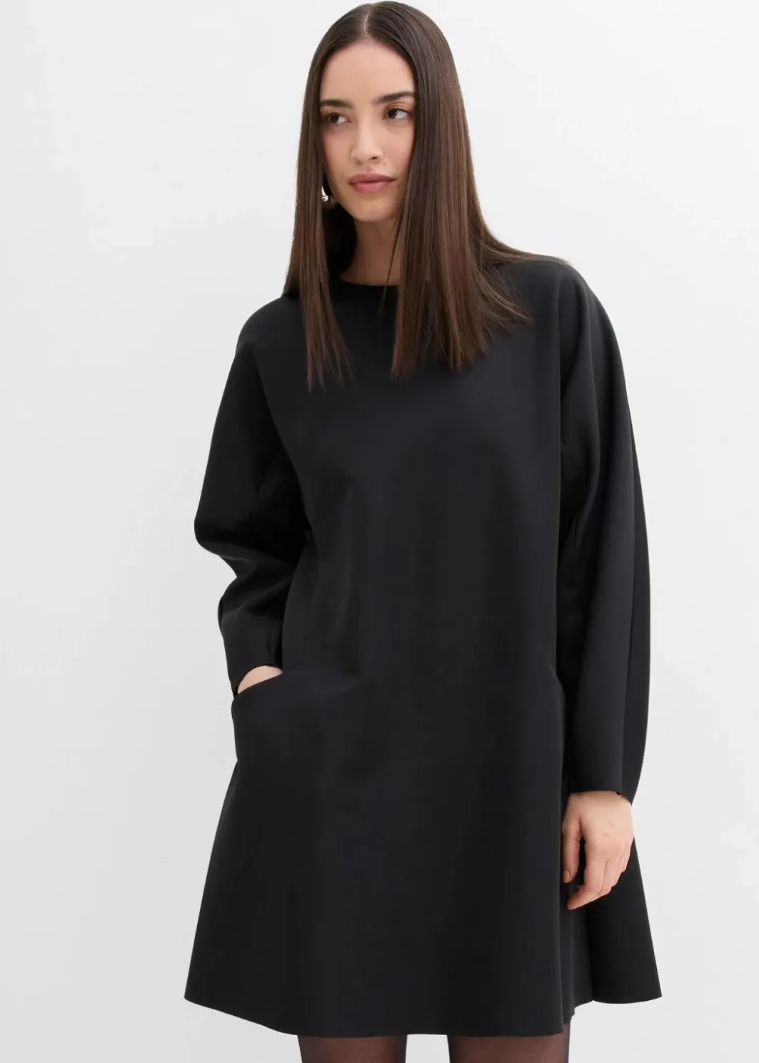 Damen bonprix Bekleidung·Pullover & Strickjacken|Kleider|Jerseykleid aus Scuba