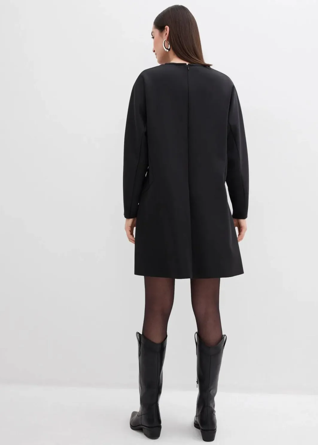Damen bonprix Bekleidung·Pullover & Strickjacken|Kleider|Jerseykleid aus Scuba