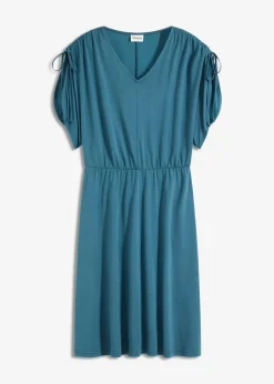 Damen bonprix Kleider|Bekleidung·Pullover & Strickjacken|Jerseykleid aus softem Modal-Mix