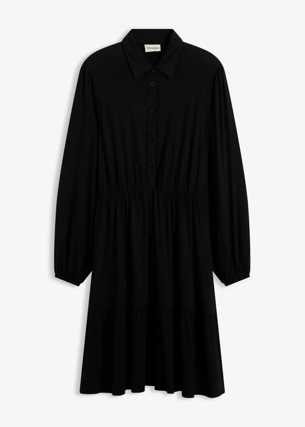 Damen bonprix Nachhaltigere Materialien|Kleider|Jerseykleid aus softem Viskose-Mix