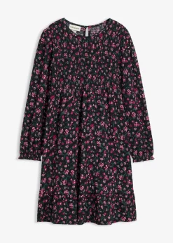 Discount Jerseykleid aus strukturiertem Crinkle Kinder Mädchen 9-16 Jahre·Kleider & Jumpsuits