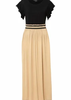 Clearance Jerseykleid aus Viskose Damen Kleider|Bekleidung·Pullover & Strickjacken