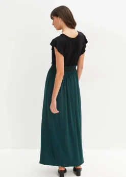 Online Jerseykleid aus Viskose Damen Bekleidung·Pullover & Strickjacken|Kleider