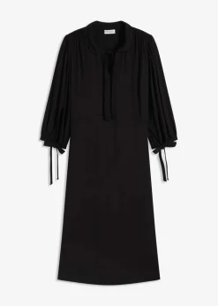 Jerseykleid aus Viskose-mix Damen Kleider|Bekleidung·Pullover & Strickjacken