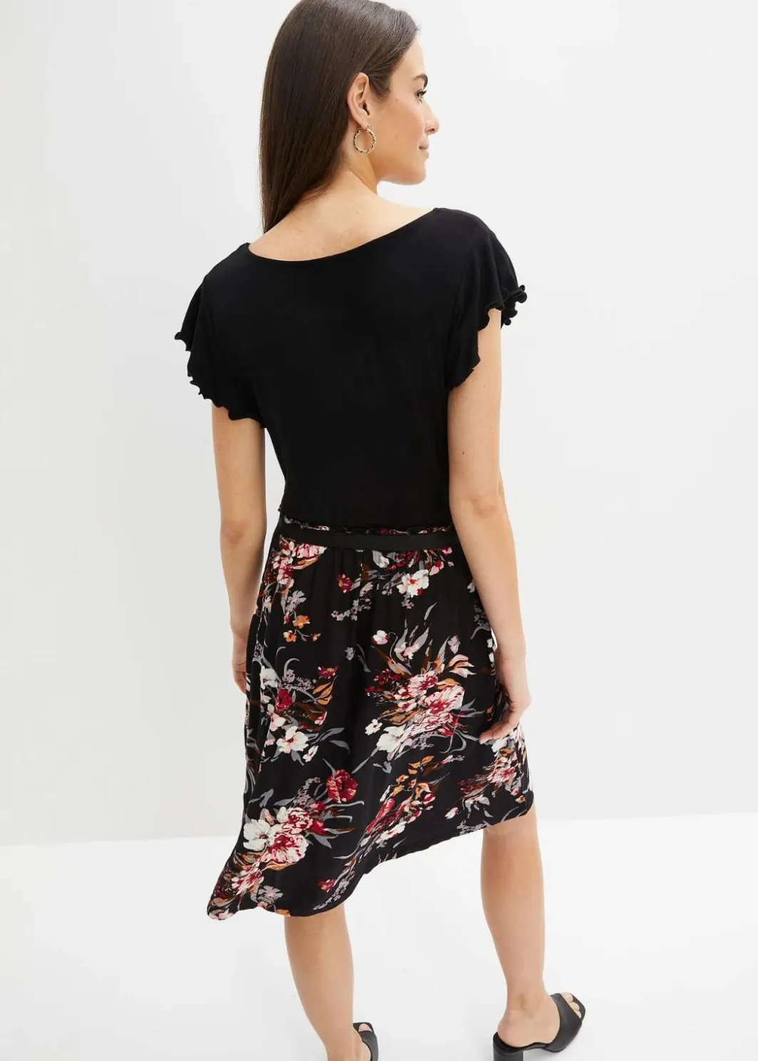 Damen bonprix Nachhaltigere Materialien|Kleider|Jerseykleid aus Viskose-Mix