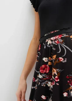 Damen bonprix Nachhaltigere Materialien|Kleider|Jerseykleid aus Viskose-Mix