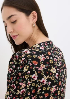 Damen bonprix Bekleidung·Pullover & Strickjacken|Jerseykleid aus Viskose-Mix