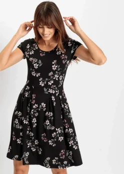 Clearance Jerseykleid aus Viskose-Mix Damen Kleider|Nachhaltigere Materialien