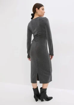 Damen bonprix Bekleidung·Pullover & Strickjacken|Kleider|Jerseykleid aus Viskose-Mix