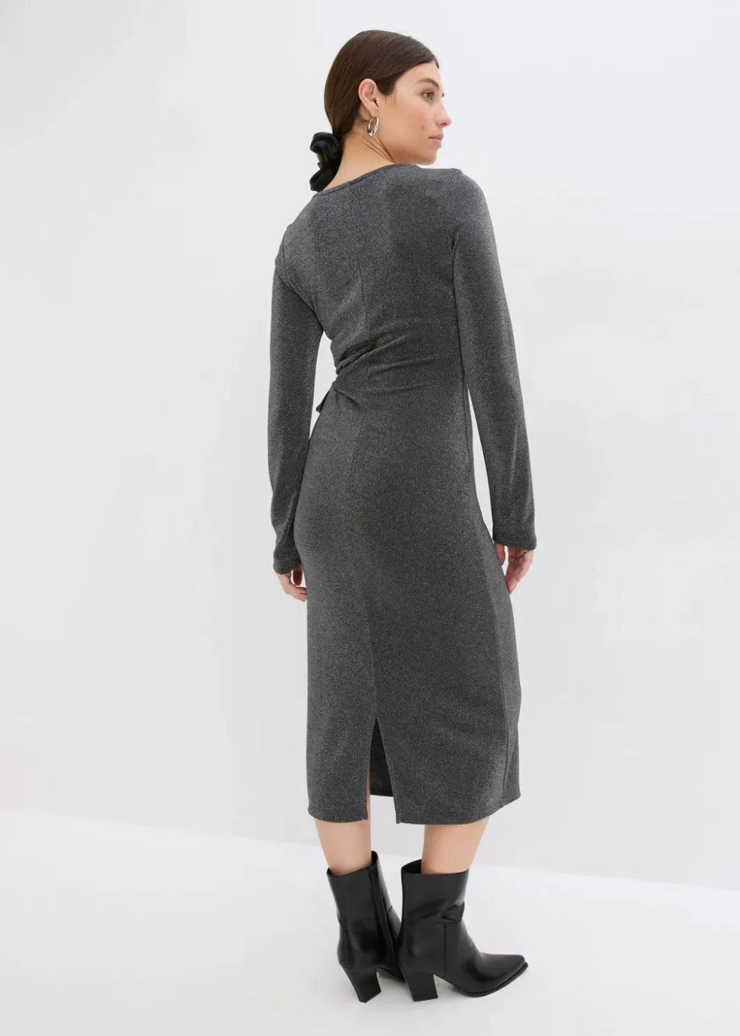Damen bonprix Bekleidung·Pullover & Strickjacken|Kleider|Jerseykleid aus Viskose-Mix