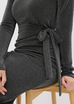 Damen bonprix Bekleidung·Pullover & Strickjacken|Kleider|Jerseykleid aus Viskose-Mix