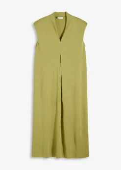 Clearance Jerseykleid aus Viskose-Mix mit Schulterpolster Damen Kleider|Bekleidung·Pullover & Strickjacken