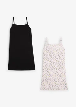 Hot Jerseykleid (2er Pack) aus elastischem Baumwoll-Mix Kinder Mädchen 9-16 Jahre·Mehrfachpacks|Mädchen 9-16 Jahre·Kleider & Jumpsuits