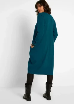 Sale Jerseykleid in O-Shape Damen Bekleidung·Pullover & Strickjacken|Kleider