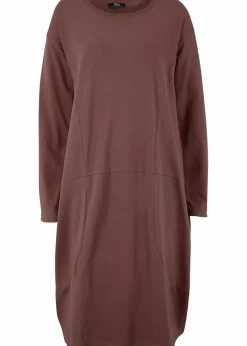 Jerseykleid in O-Shape Damen Kleider|Bekleidung·Pullover & Strickjacken