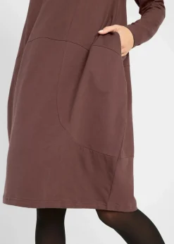 Jerseykleid in O-Shape Damen Kleider|Bekleidung·Pullover & Strickjacken