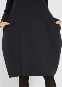 Damen bonprix Kleider|Bekleidung·Pullover & Strickjacken|Jerseykleid in O-Shape