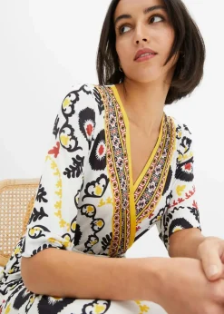 New Jerseykleid mit Bindeband Damen Bekleidung·Pullover & Strickjacken|Kleider