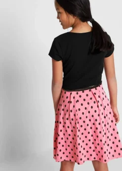 Kinder bonprix Mädchen 9-16 Jahre·Kleider & Jumpsuits|Mädchen 2-8 Jahre·Nachhaltigere Materialien|Jerseykleid mit Bio-Baumwolle