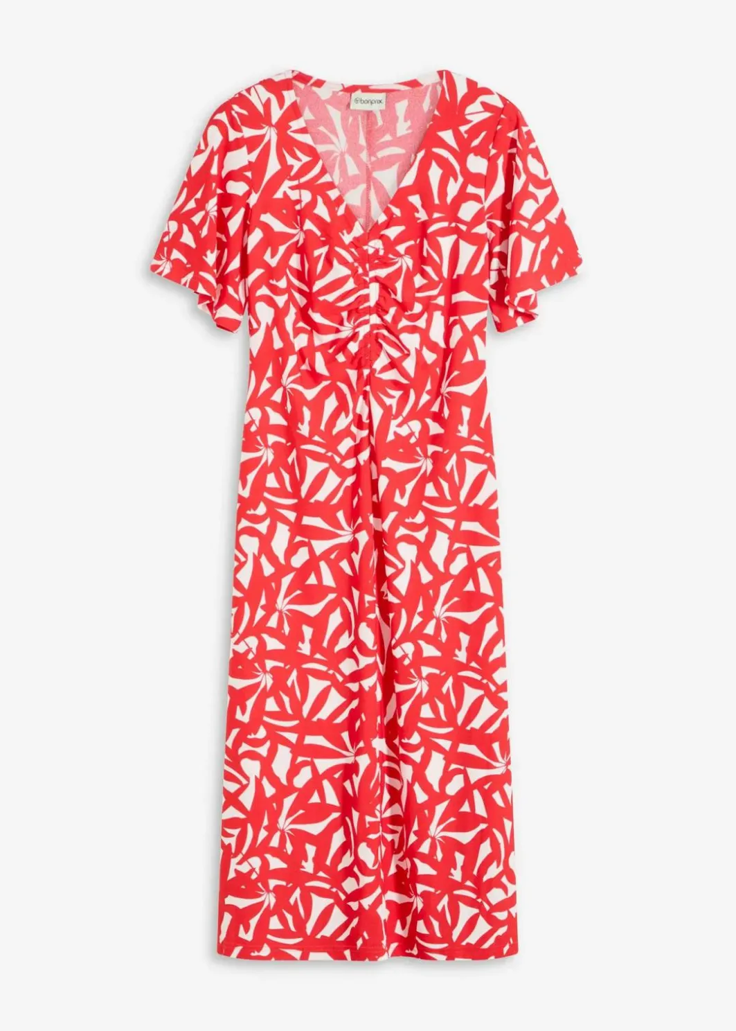 Clearance Jerseykleid mit Raffung Damen Kleider
