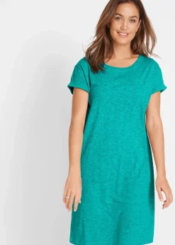 Damen bonprix Kleider|Basics|Jerseykleid mit reiner Bio-Baumwolle
