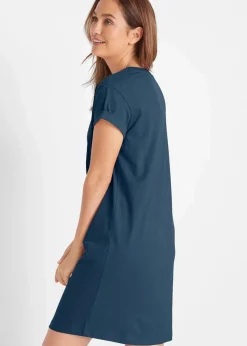 Discount Jerseykleid mit reiner Bio-Baumwolle Damen Kleider|Basics