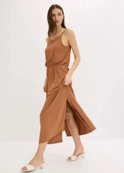 Outlet Jerseykleid mit Spitze Damen Bekleidung·Pullover & Strickjacken|Kleider