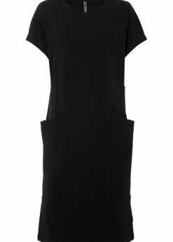 Damen bonprix Bekleidung·Pullover & Strickjacken|Kleider|Jerseykleid mit Taschen