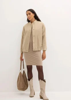 Online Jerseykleid mit V-Ausschnitt (2er Pack) Damen Bekleidung·Röcke|Bekleidung·Pullover & Strickjacken